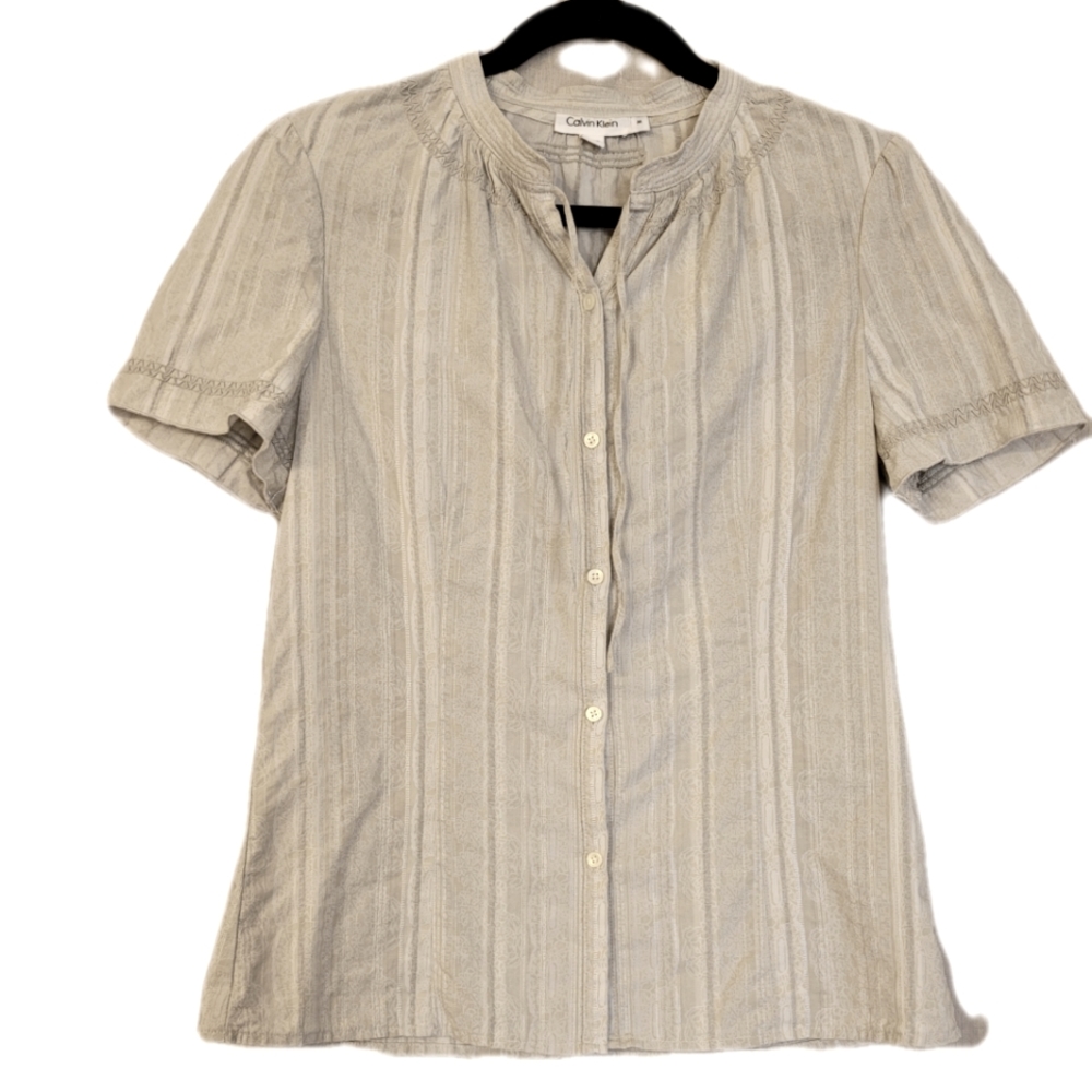 Calvin Klein Button-down blouse Size Medium